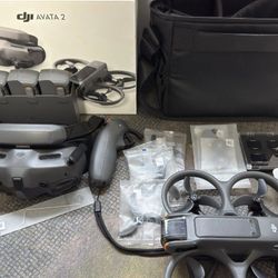 DJI Avata 2 Fly More Combo FPV Drone