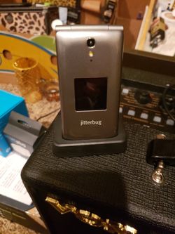 Jitterbug Phone- Great Condition- Gray