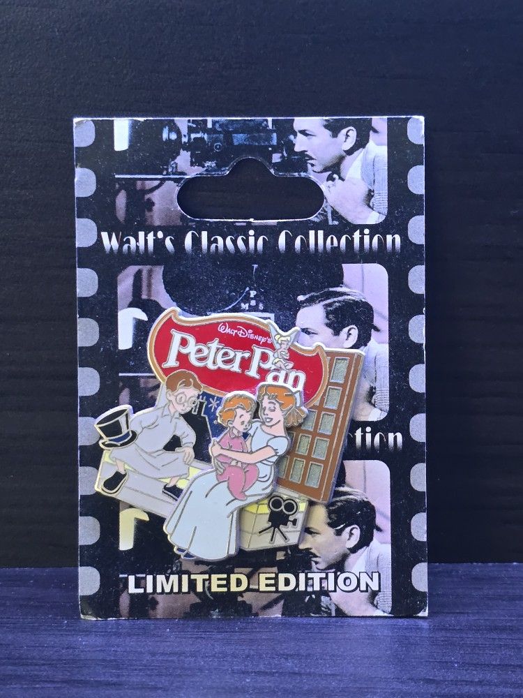 Disney Walt's Classic Collection Peter Pan Wendy, John & Michael LE 1000 Pin