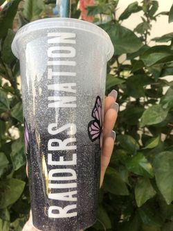 Raiders custom cup