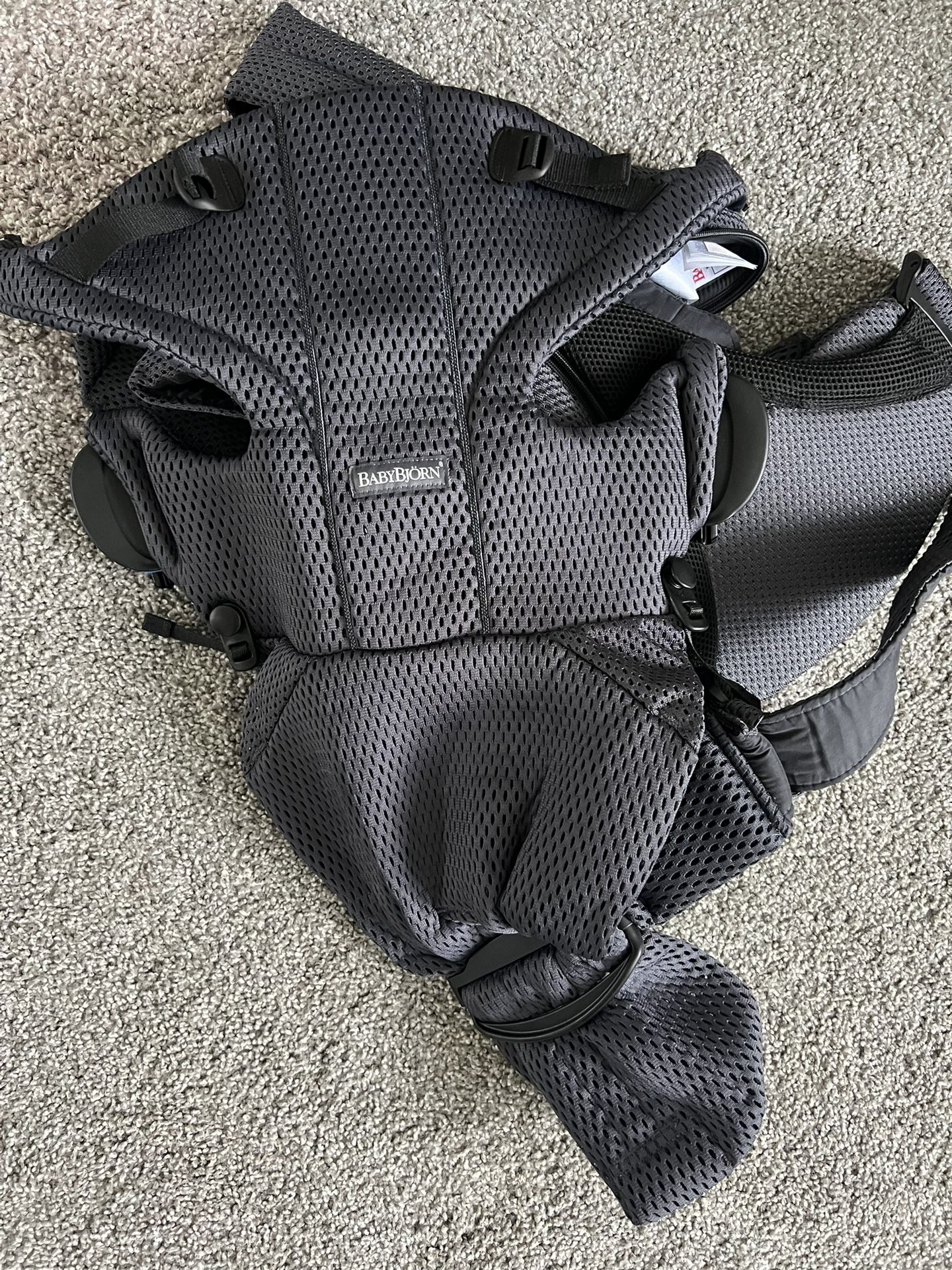BabyBjorn Grey Mesh Carrier