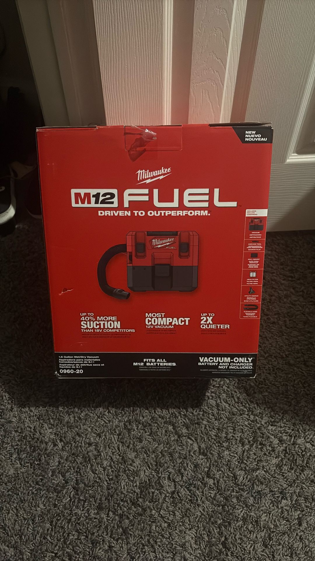 Vacuum- Milwaukee M12