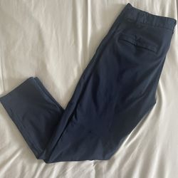 Lululemon Commission Classic-Fit ABC Pant 28"L Warpstreme Size 30"W True Navy