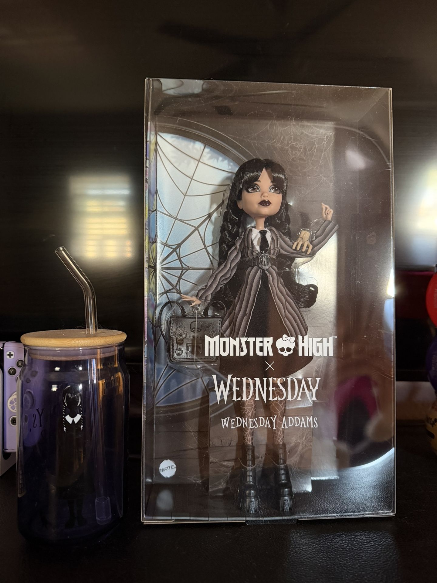Monster High Wednesday Doll And Tumbler