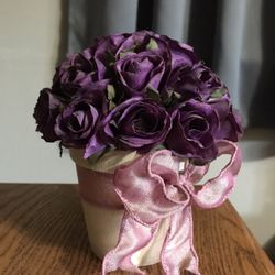 Nice Purple Silk Flowers