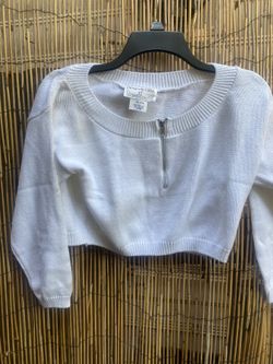 Beverly Hills Vintage Crop Sweater Size Medium 