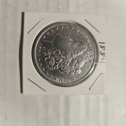 1884 Morgan Silver Dollar 