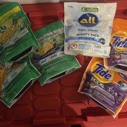 Gain Flings Tide Pods All Pacs