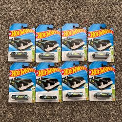 Hot Wheels Electro Silhouette Treasure Hunt Lot (8 Cars)