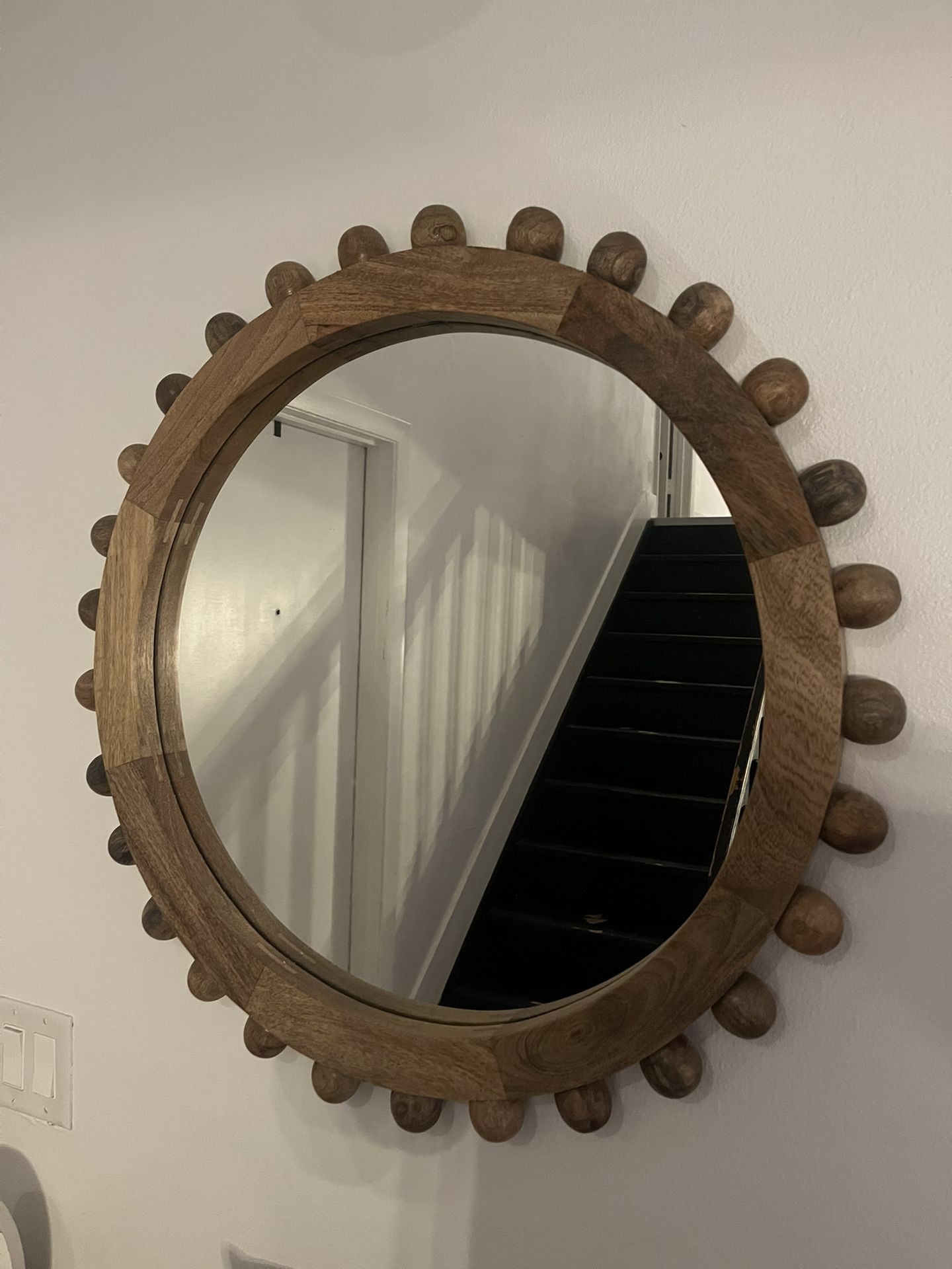 Wooden Mirror