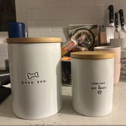 Pet Treat Jars 