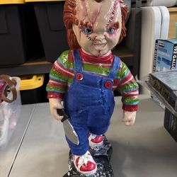 Chucky piggy bank, garden Decor or anything