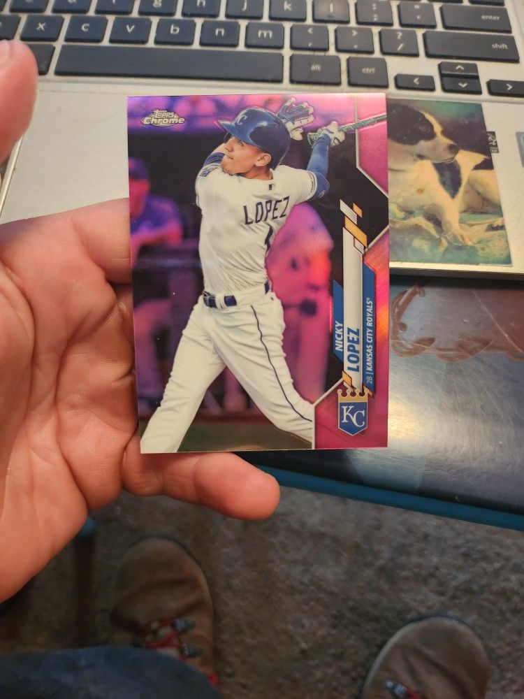 Nicky Lopez Baseball Card