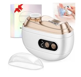 Electric Nail Clipper 2026 Upgraded 3 in 1 Rechargeable Automatic Nail Trimmer with LED Light & Clip Storage - USB Rechargeable for Baby, Kids,Seniors