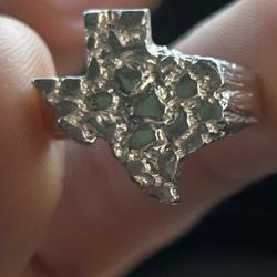 Sliver Nugget Ring 