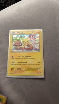 Pokemon card Party Pikachu