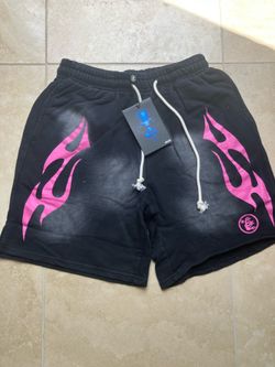 Pink hellstar shorts