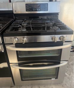 LG~📣📣🔥Amazing Stainless Steel Double Oven Gas Range in excellent condition