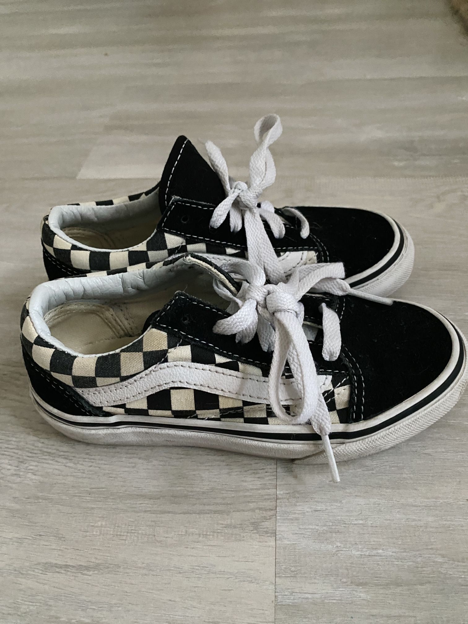 Checkered Vans size 13 VGUC Cute!! Toddler Kids Baby Shoes