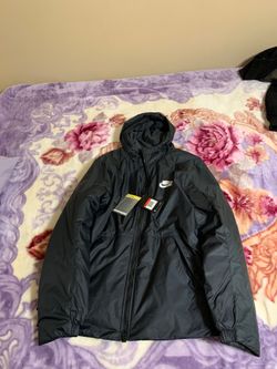Black nike men sport jacket brand new size large