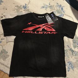 New Red And Black Hellstar Shirt Size Small 70$