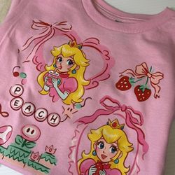 Custom Peach Princess Tshirts 