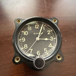 Elgin 8 Hour Plane Clock