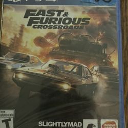 Fast N Furious Ps4 