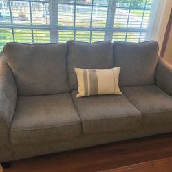 Ashley Furniture Mathonia Smoke Gray 3-Cushion Sofa  Pickup: St. Louis Consignment Gallery