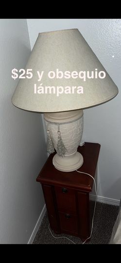 Candle and lamp