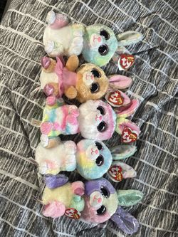 Easter Beanie Boos Bunnies