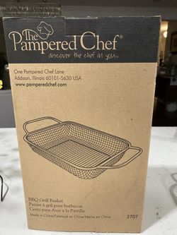 BBQ Grill Basket by The Pampered Chef