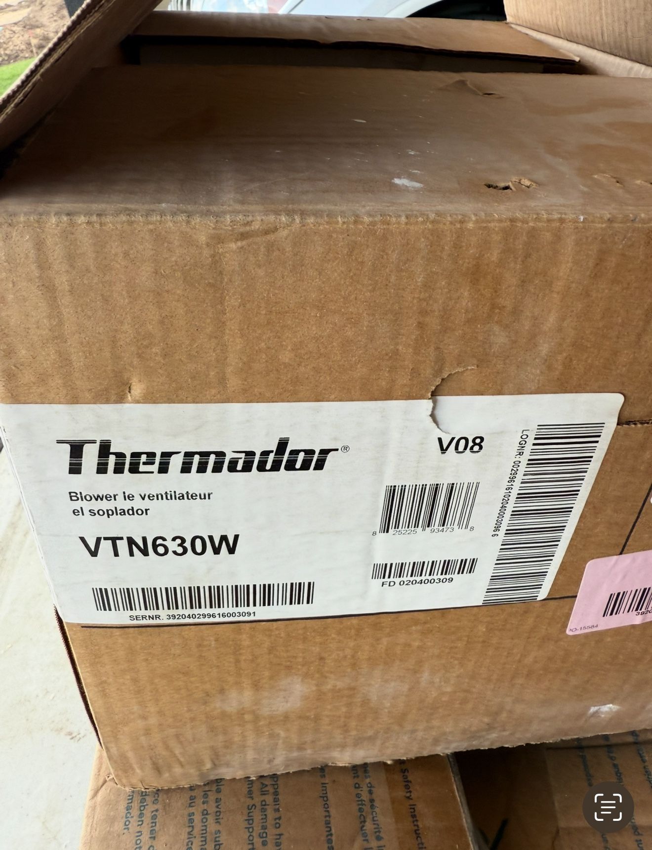 🌟 Thermador Blower VTN630W 🌟Trades Welcome