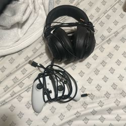 Headphones And Controller 