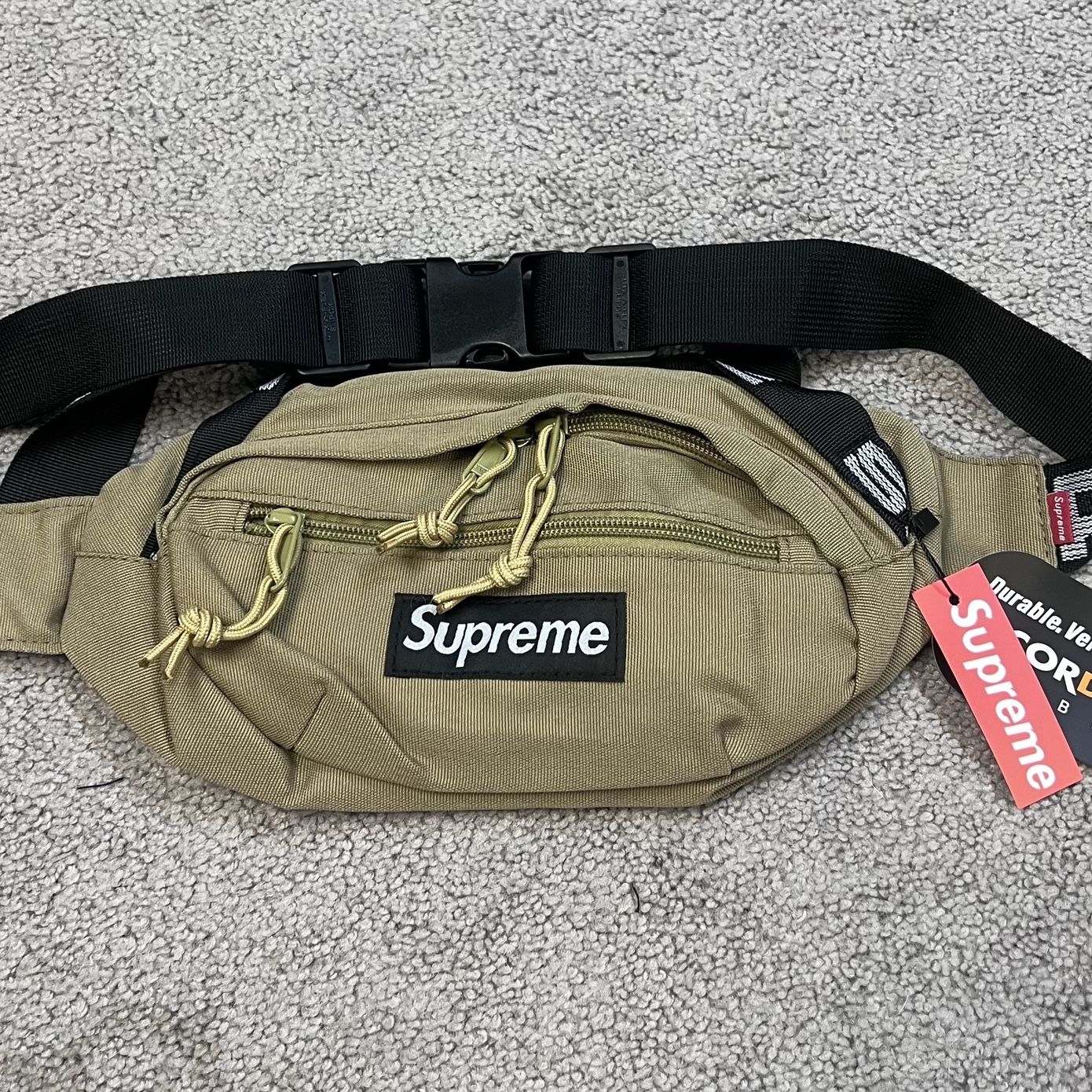 Supreme SS18 Waist Bag Tan for Sale in Stuyvsnt Plz, NY - OfferUp