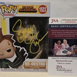 My Hero Academia Re-Destro Funko Pop (Rare) Autograpgh Sonny Strait