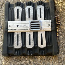 KENWOOD AMPLIFIES 