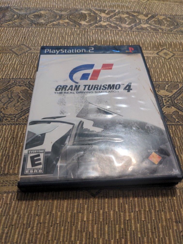 PlayStation 2 Gran Turismo 4 Used Game.