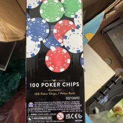 100 Poker Chips