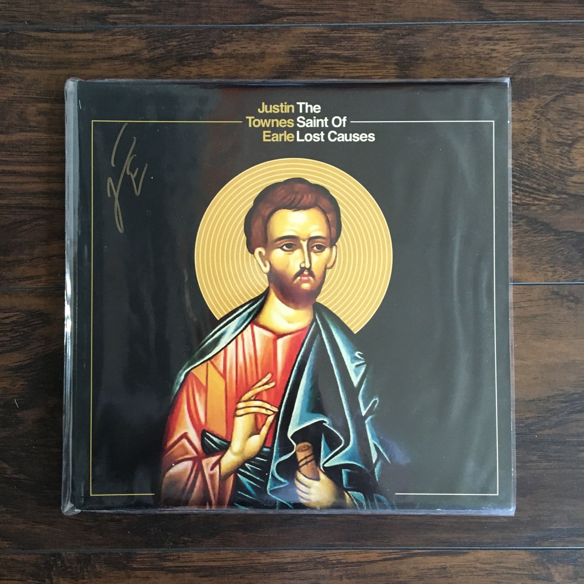 Justin Townes Earle Signed Vinyl | The Saint Of Lost Causes