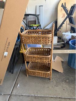 World Market Wicker stand