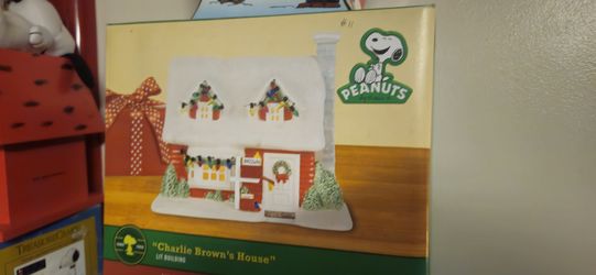 Charlie browns house.