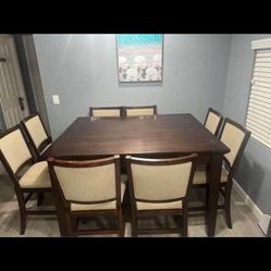Wooden dining table 
