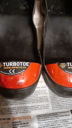 STEEL TOE SHOE COVERS Turbo toe SIZE 10-11 men 11-13 women
