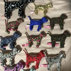 Pink Victoria’s Secret Dog Plush Sets