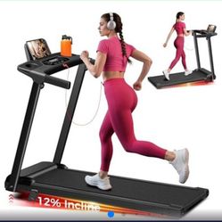 Airéis treadmill with incline, 3.0hp small treadmills for home, portable electric