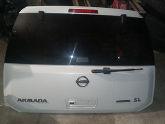15 Nissan Armada Rear Hatch