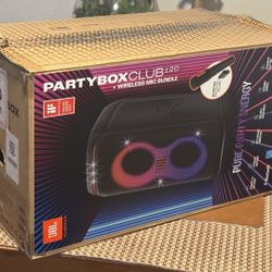 PARTYBOX club 120 Wireless mic bundle