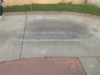 Metal shelf