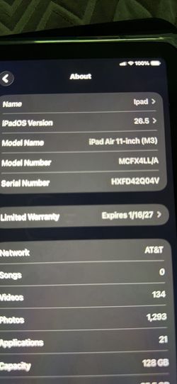 iPad Air 2025